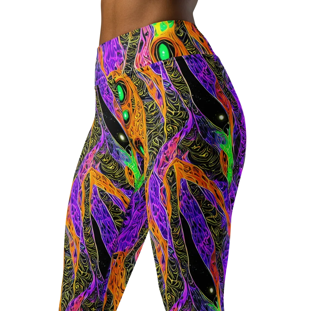 Cooper's Vision on Yoga Leggings — Left Front