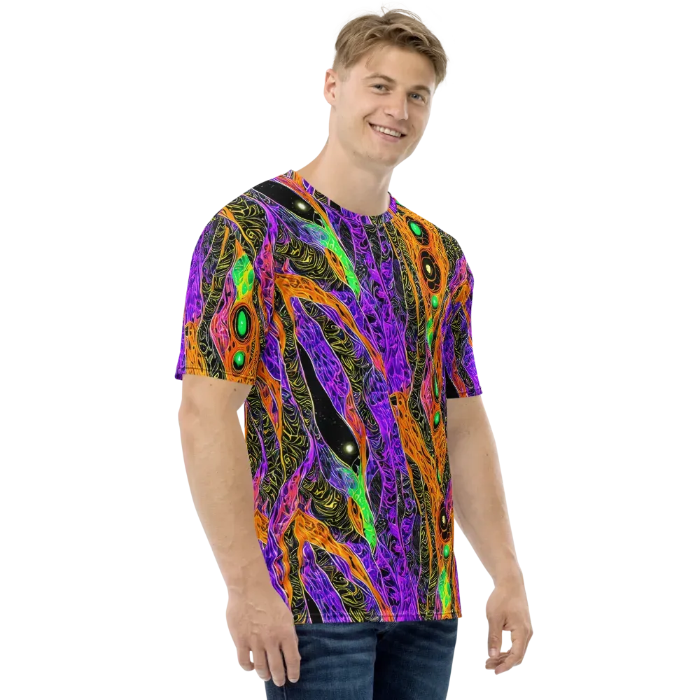 Cooper's Vision on Men's Crew Neck T-Shirt — Right