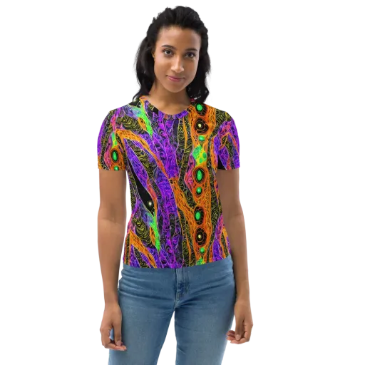 Cooper's Vision on a Women's Crew Neck T-Shirt