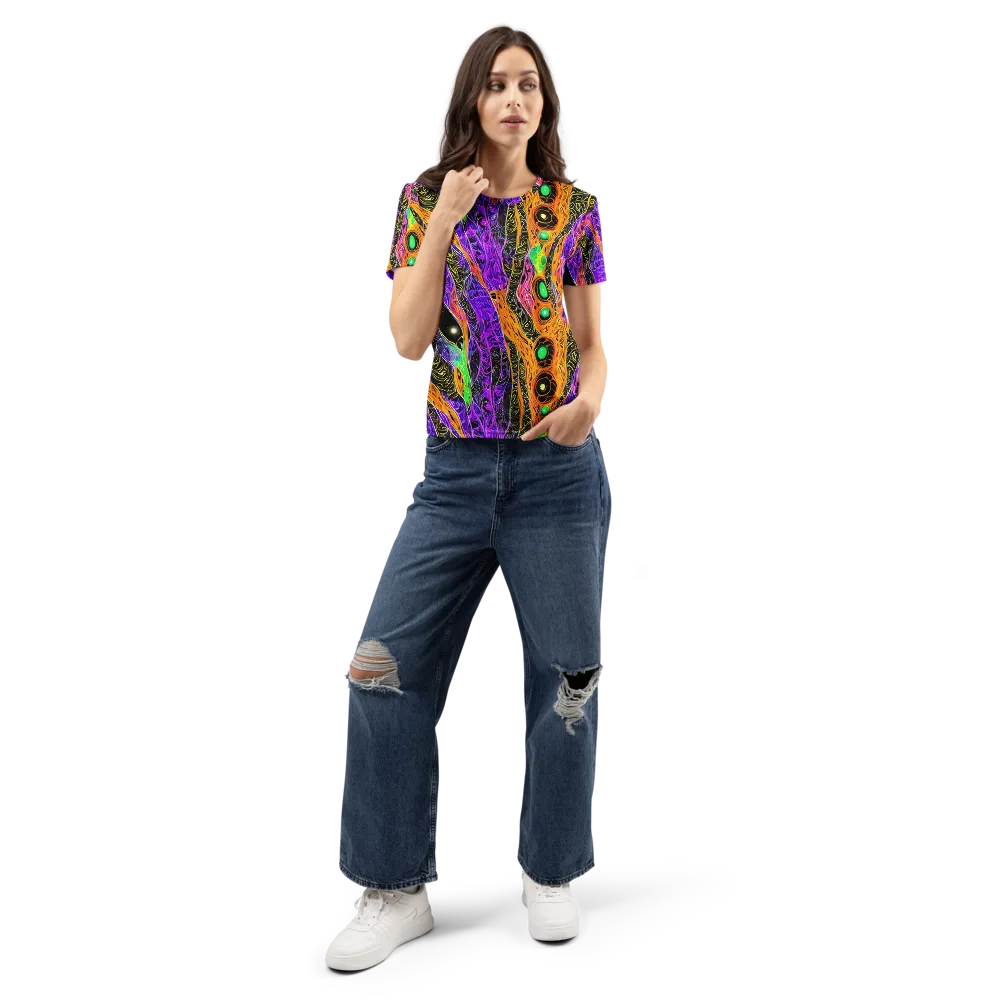 Cooper's Vision on Women's Crew Neck T-Shirt — Front