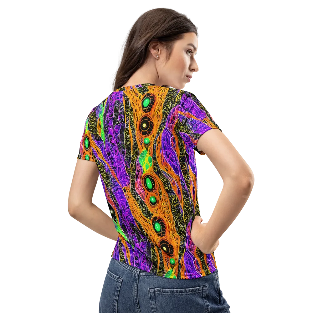 Cooper's Vision on Women's Crew Neck T-Shirt — Back