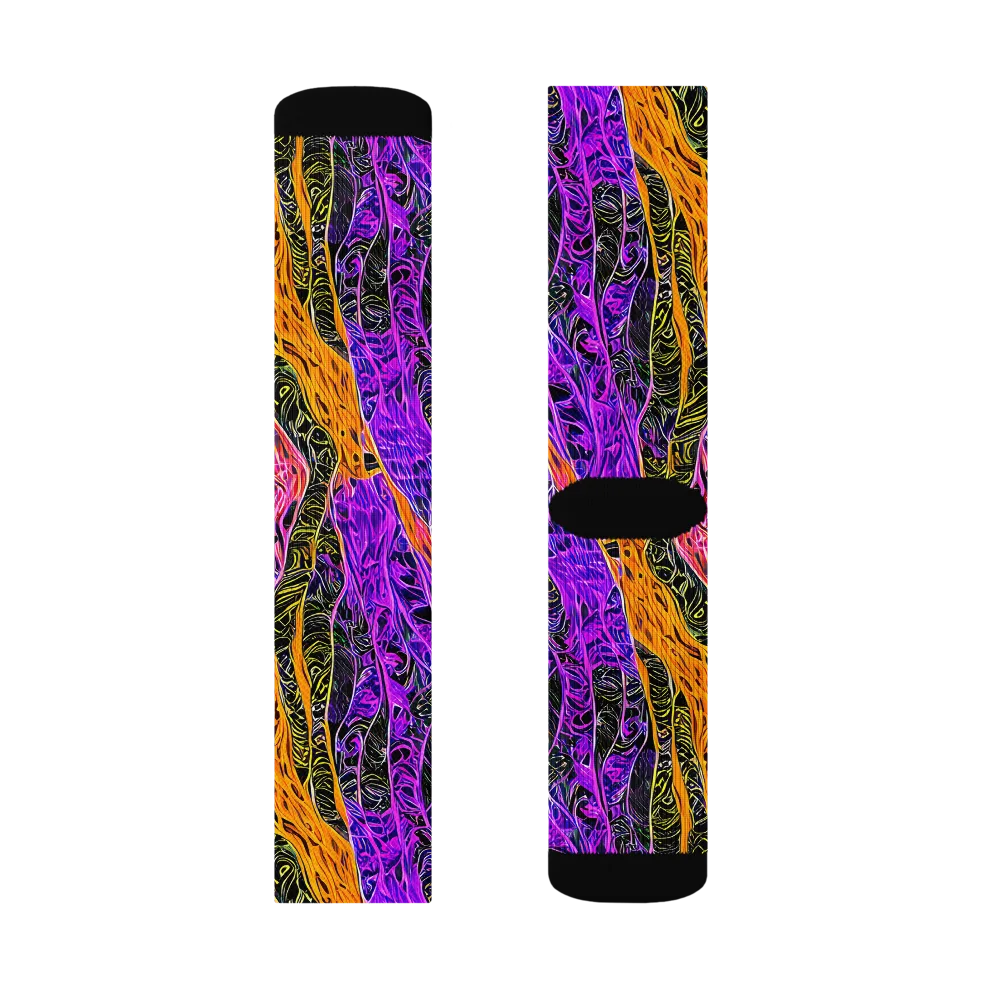 Cooper's Vision on Socks — Left Sock