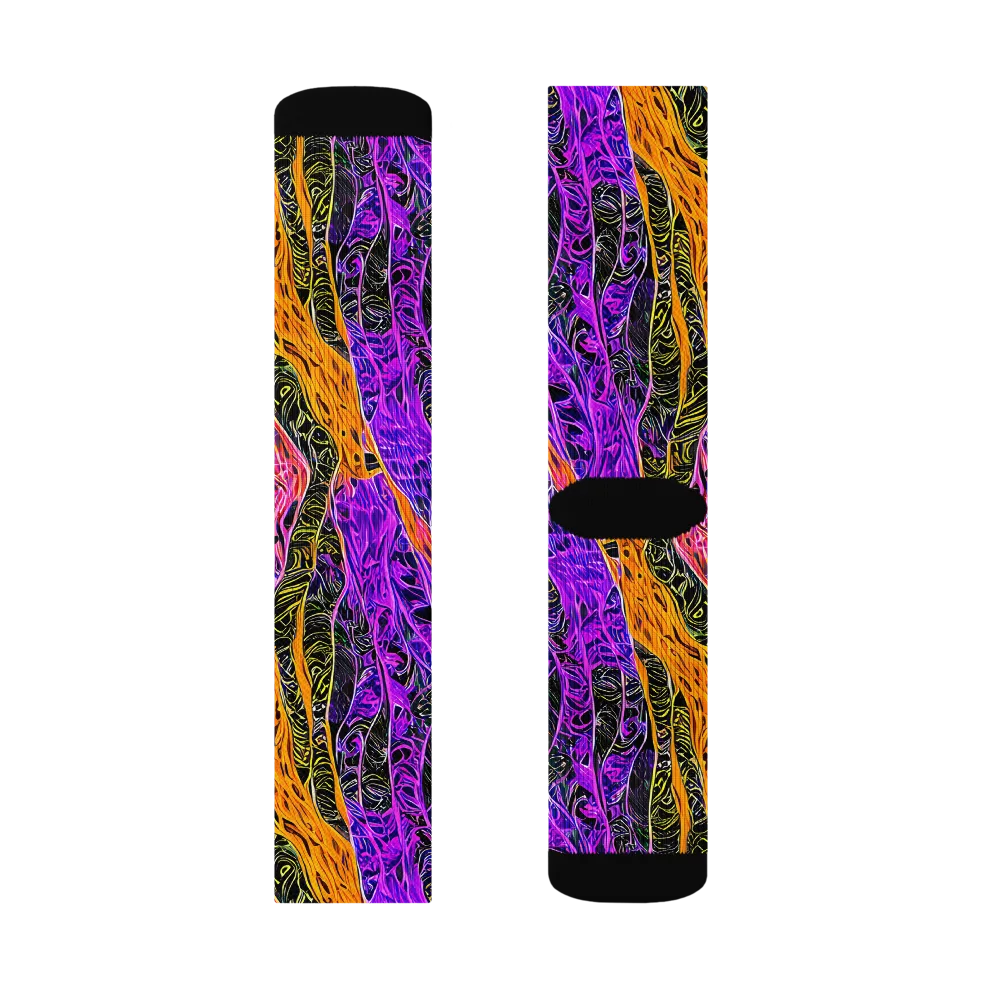 Cooper's Vision on Socks — Right Sock