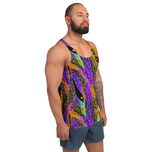 Cooper's Vision on a Men's Tank Top