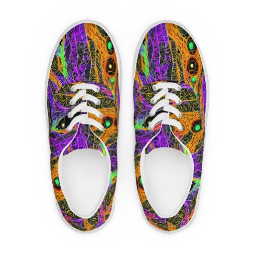 Cooper's Vision on a Men's Lace-Up Canvas Shoes