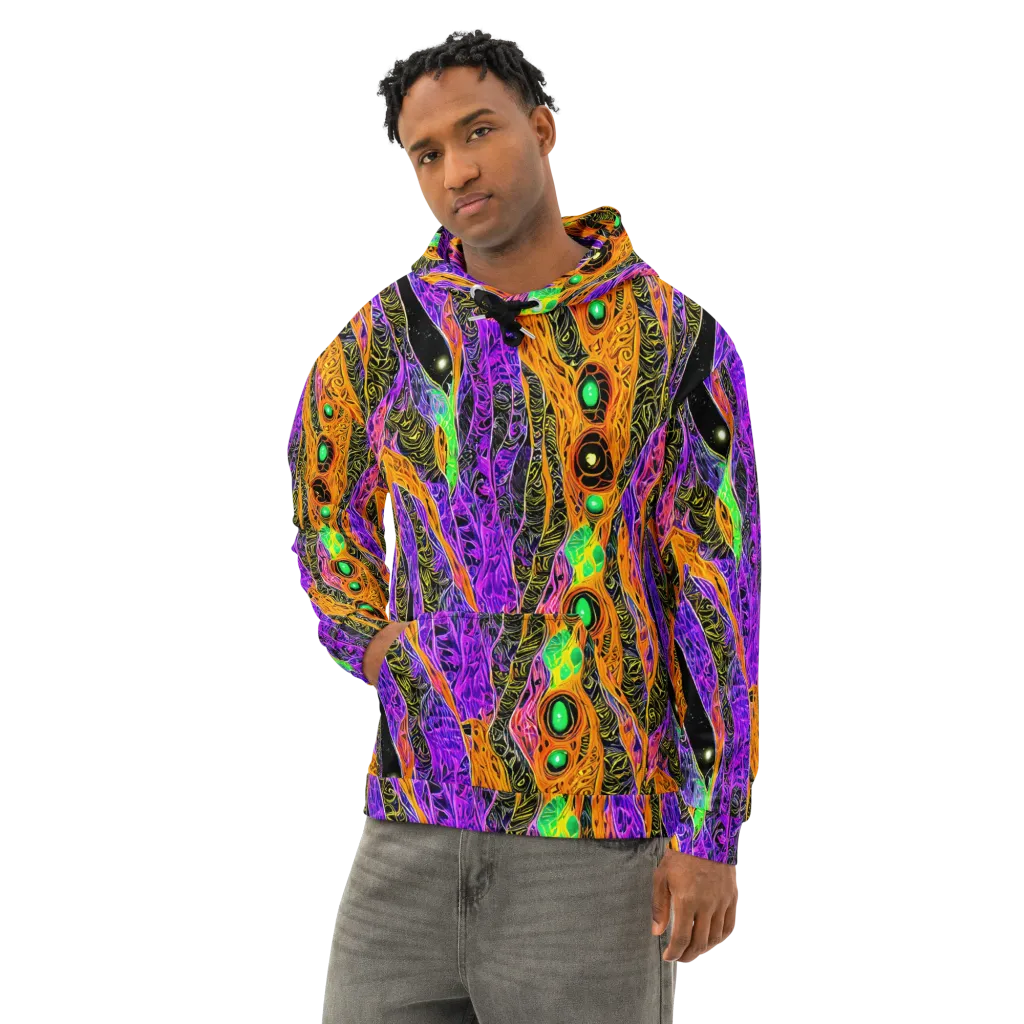 Cooper's Vision on Cotton Hoodie — Left Front