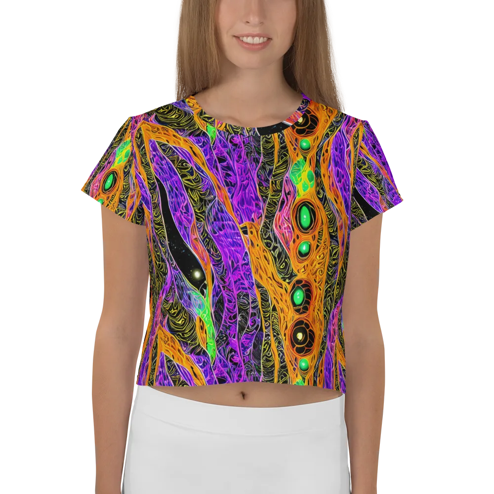 Cooper's Vision on Crop Tee — Front