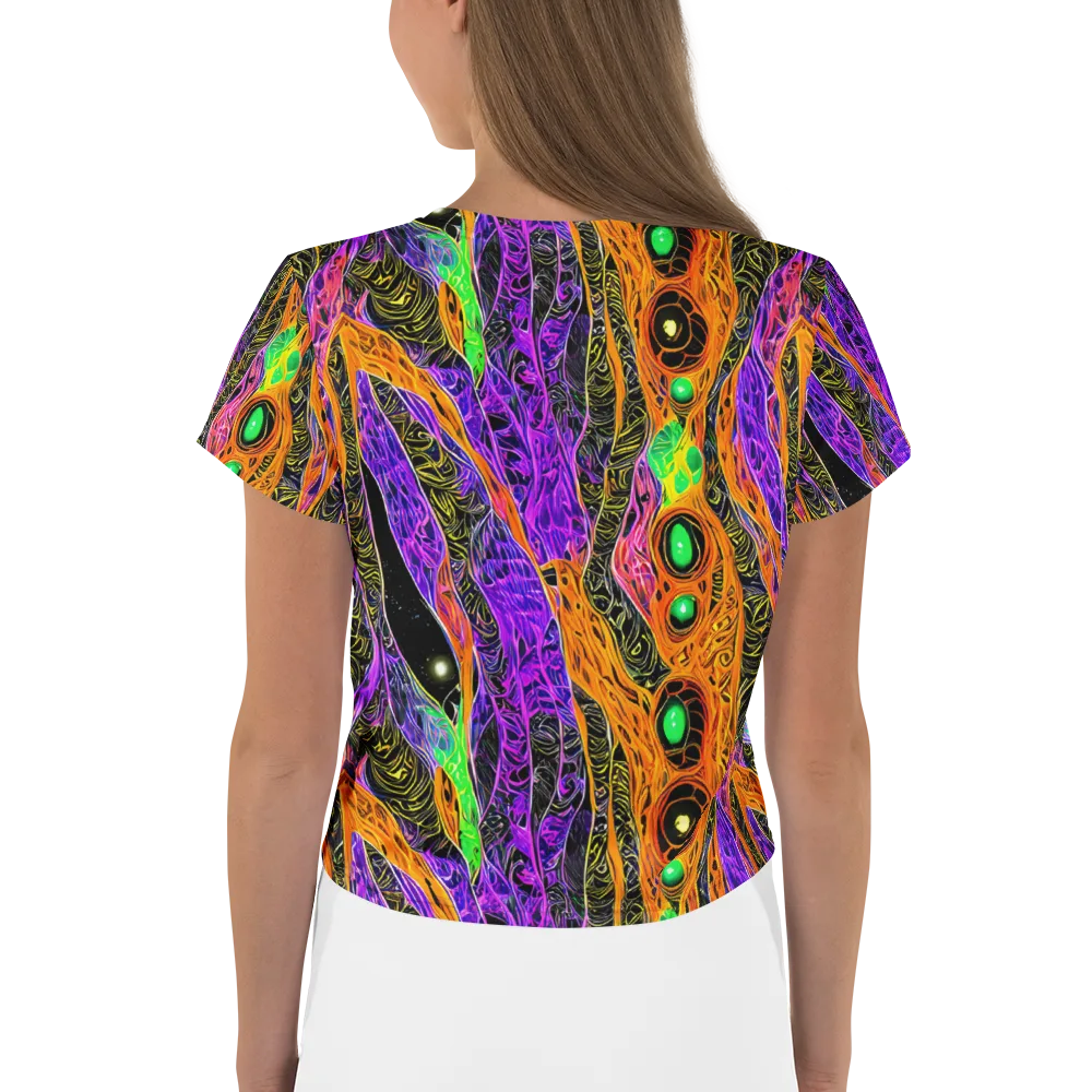 Cooper's Vision on Crop Tee — Back