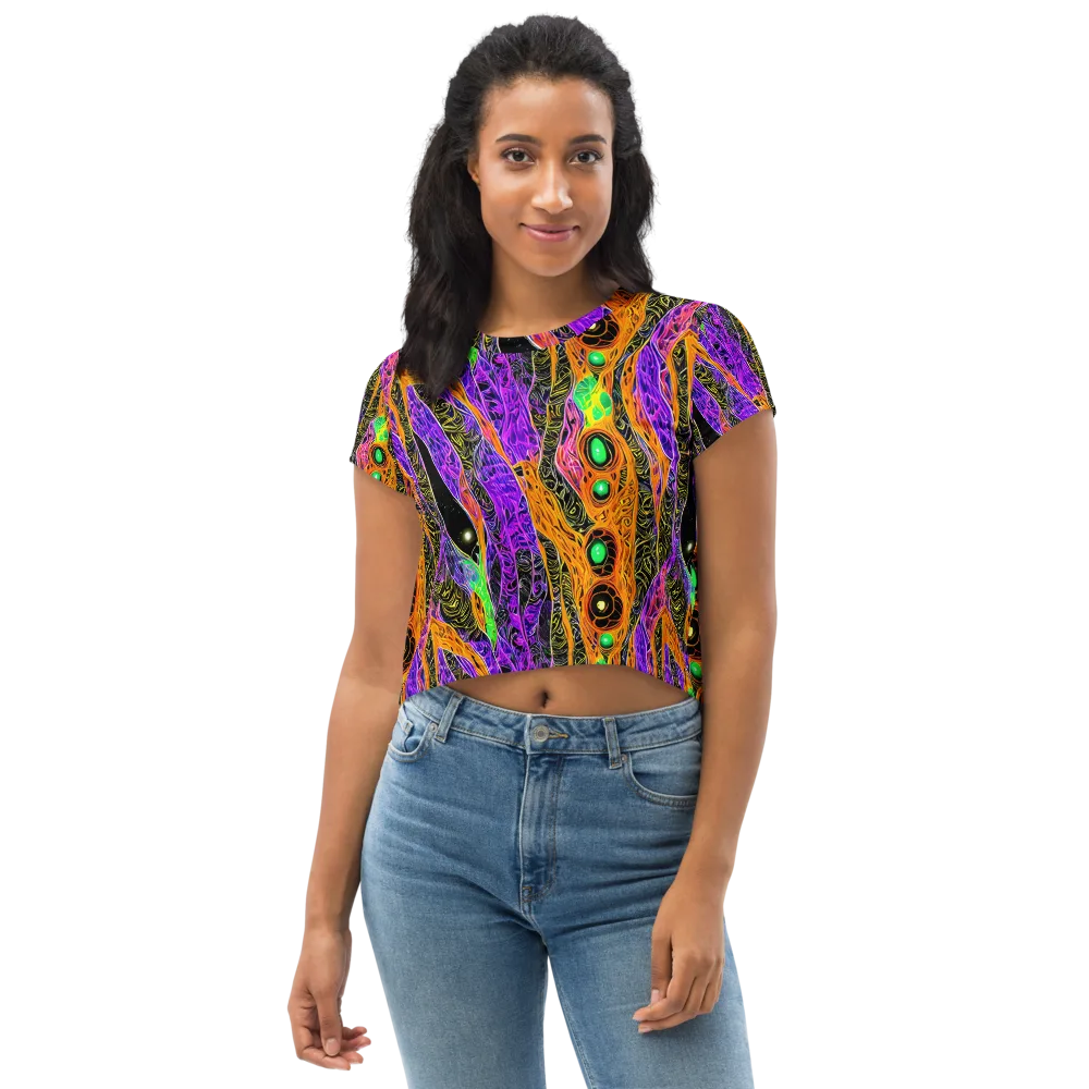 Cooper's Vision on Crop Tee — Front