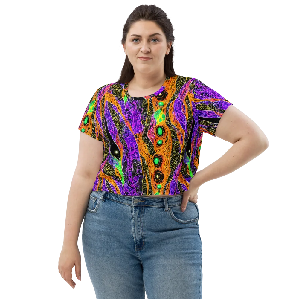 Cooper's Vision on Crop Tee — Front