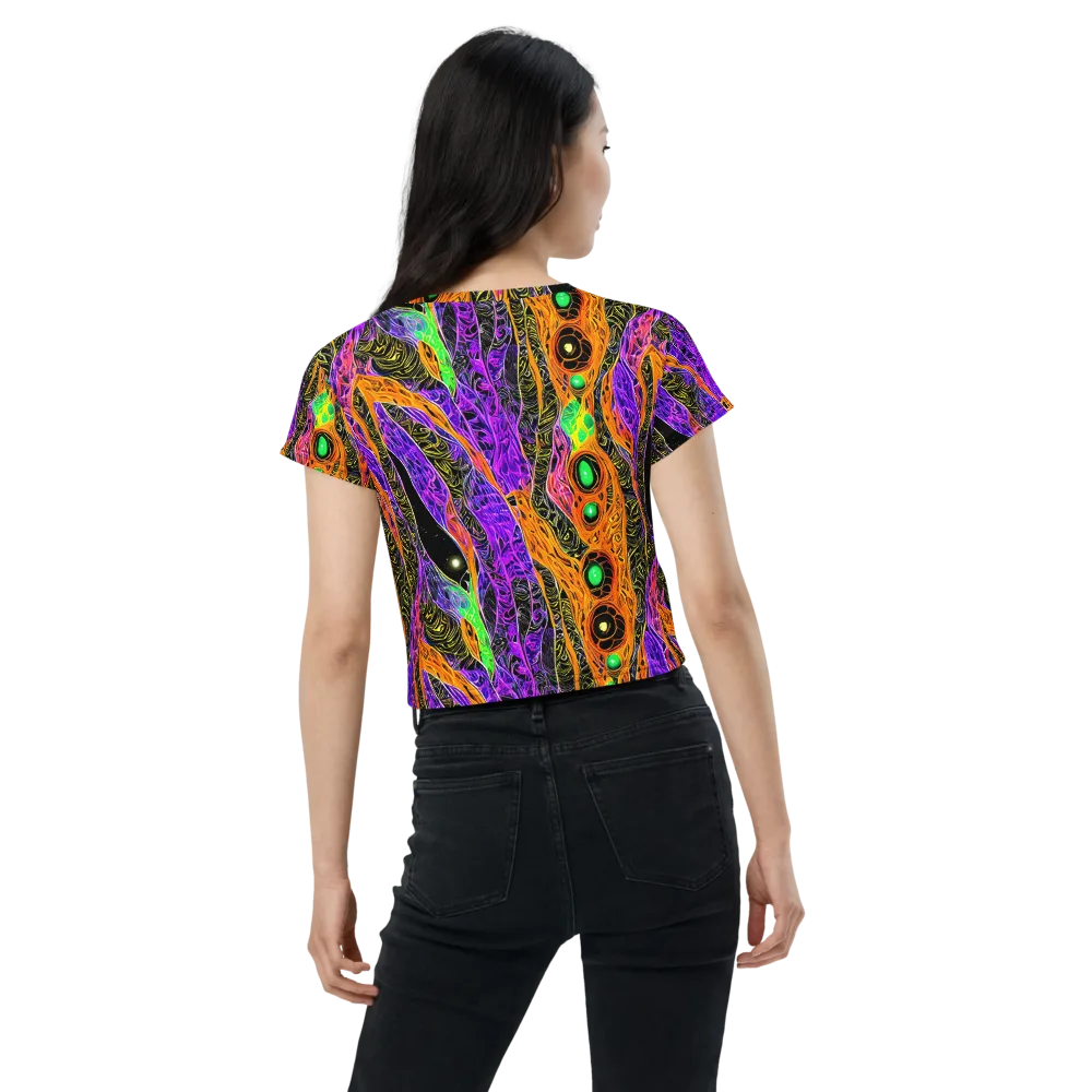Cooper's Vision on Crop Tee — Back