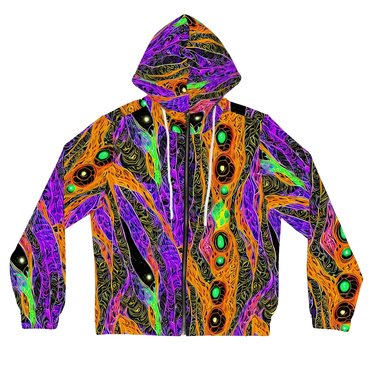 Cooper's Vision on Women's Full-Zip Hoodie — Front
