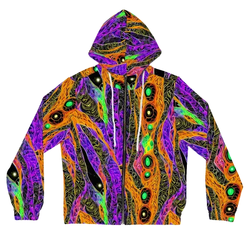 Cooper's Vision on a Women's Full-Zip Hoodie