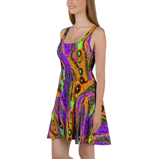 Cooper's Vision on a Skater Dress