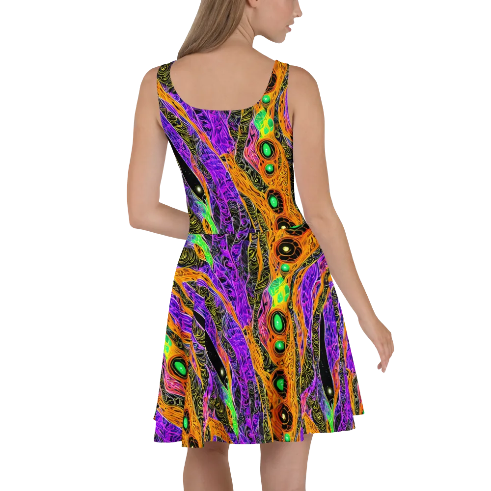 Cooper's Vision on Skater Dress — Back