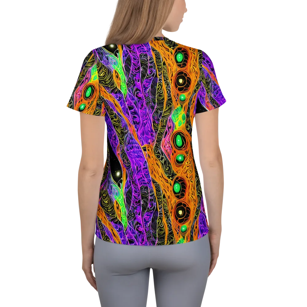 Cooper's Vision on Women's Athletic T-Shirt — Back