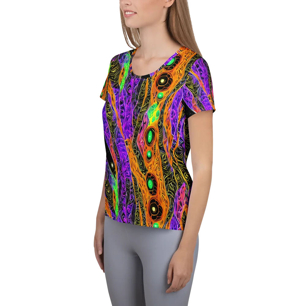 Cooper's Vision on Women's Athletic T-Shirt — Left