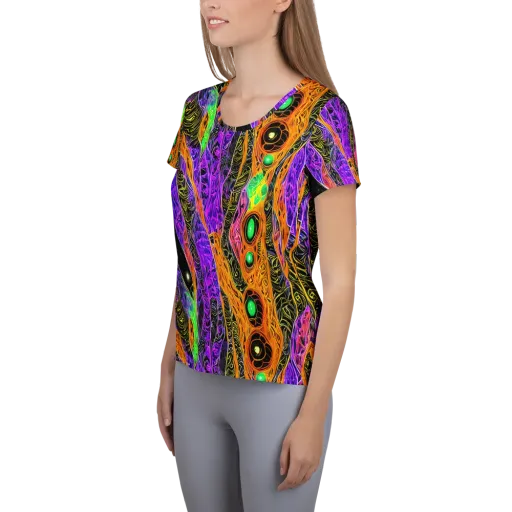 Cooper's Vision on a Women's Athletic T-Shirt