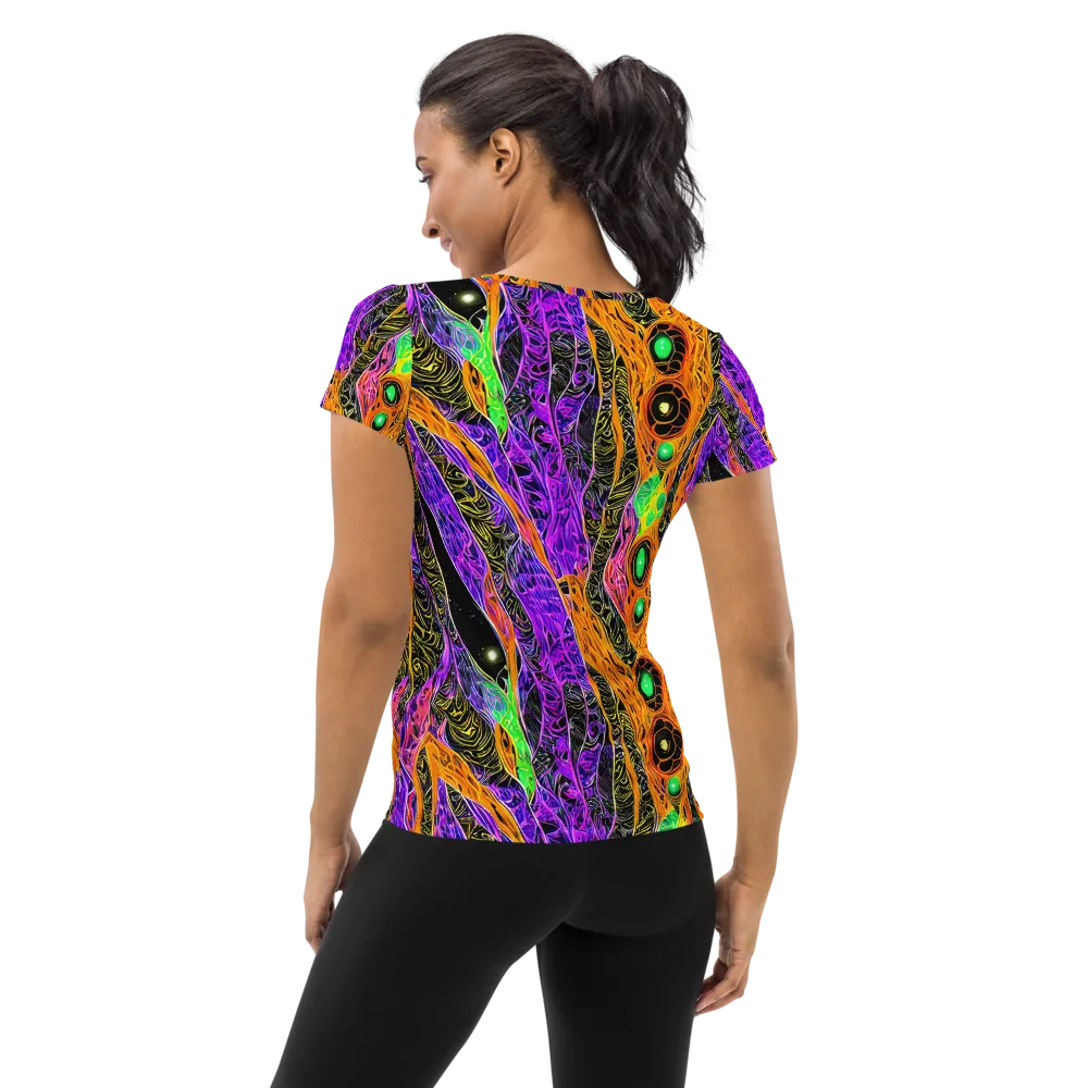 Cooper's Vision on Women's Athletic T-Shirt — Back