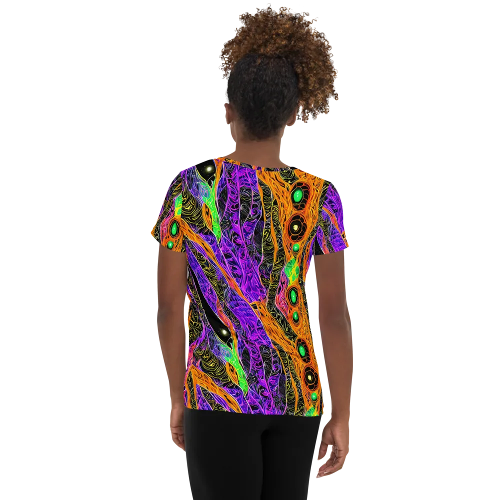 Cooper's Vision on Women's Athletic T-Shirt — Back