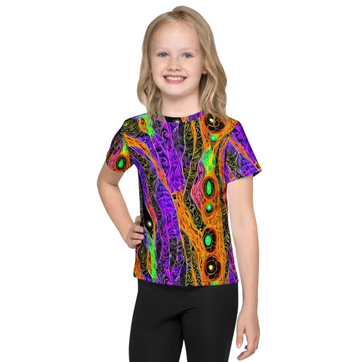 Cooper's Vision on a Kids Crew Neck T-Shirt