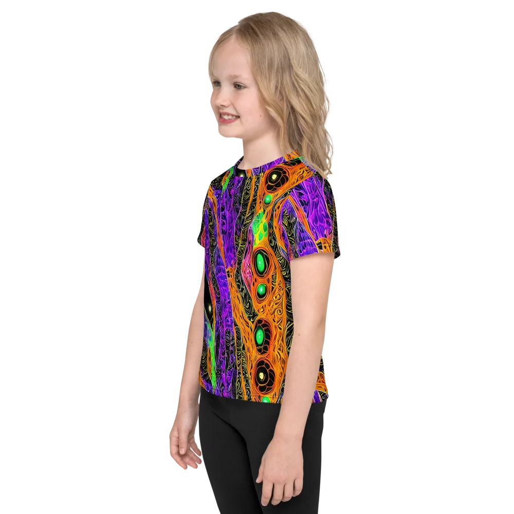 Cooper's Vision on Kids Crew Neck T-Shirt — Left