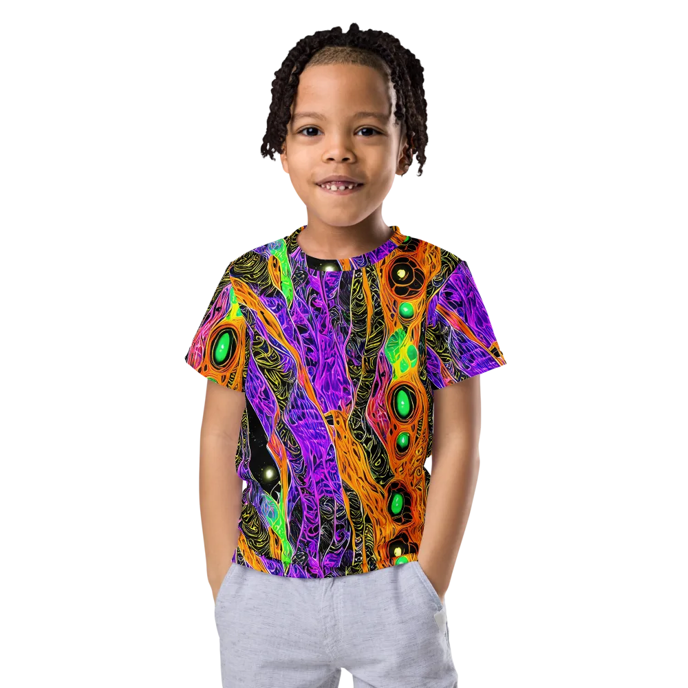 Cooper's Vision on Kids Crew Neck T-Shirt — Front
