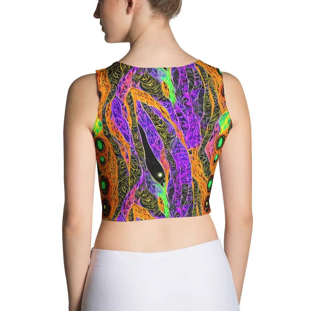Cooper's Vision on Crop Top — Back