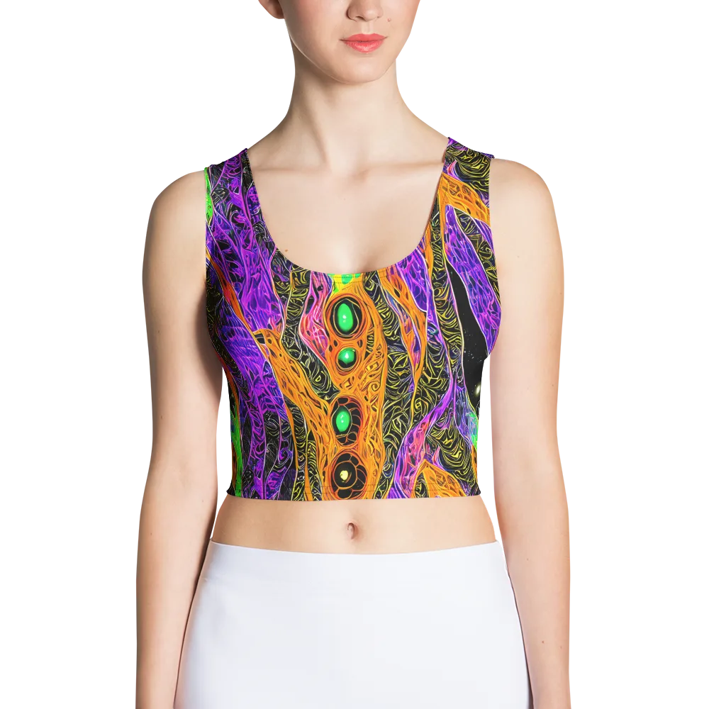 Cooper's Vision on Crop Top — Front