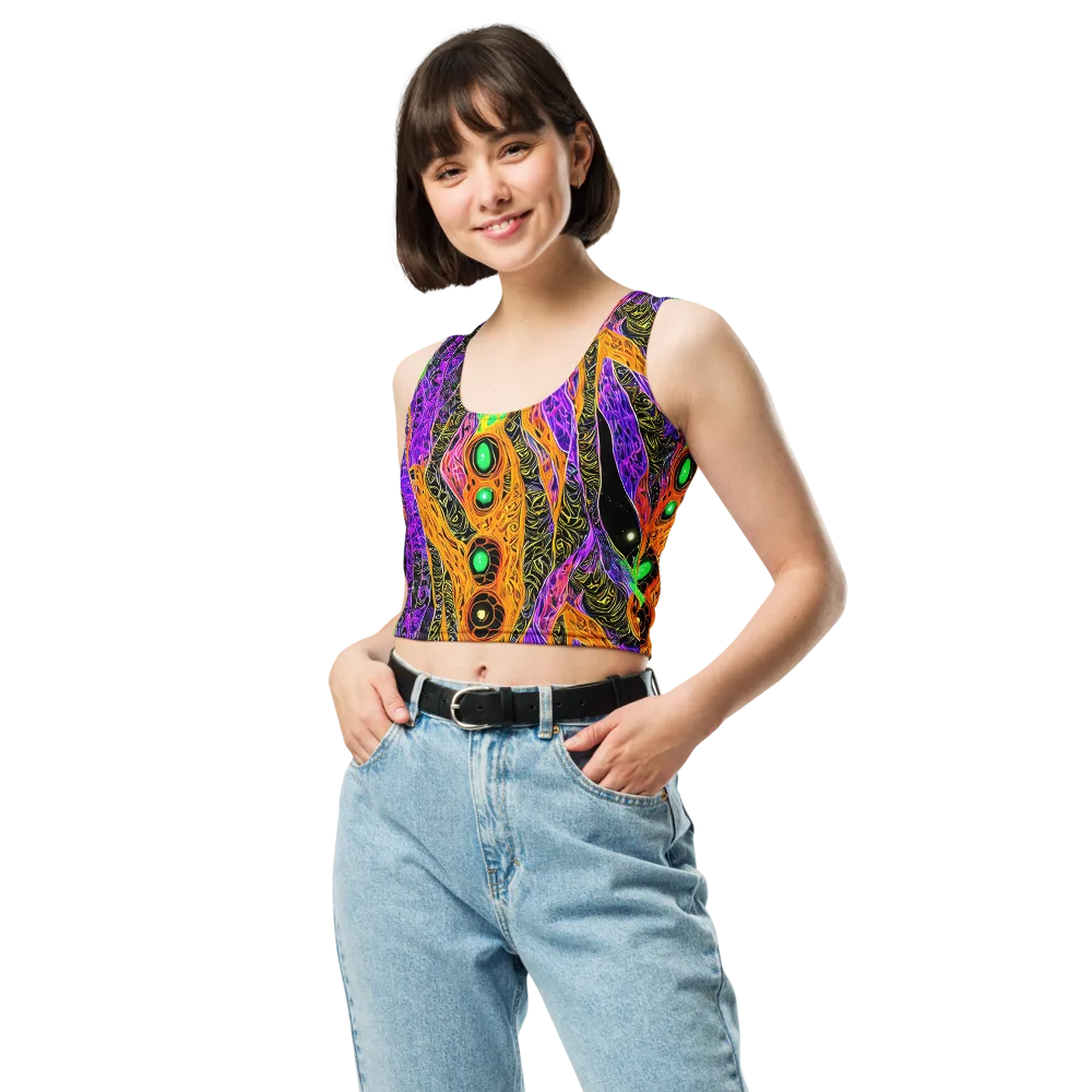 Cooper's Vision on Crop Top — Front