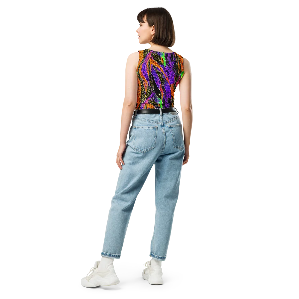 Cooper's Vision on Crop Top — Back
