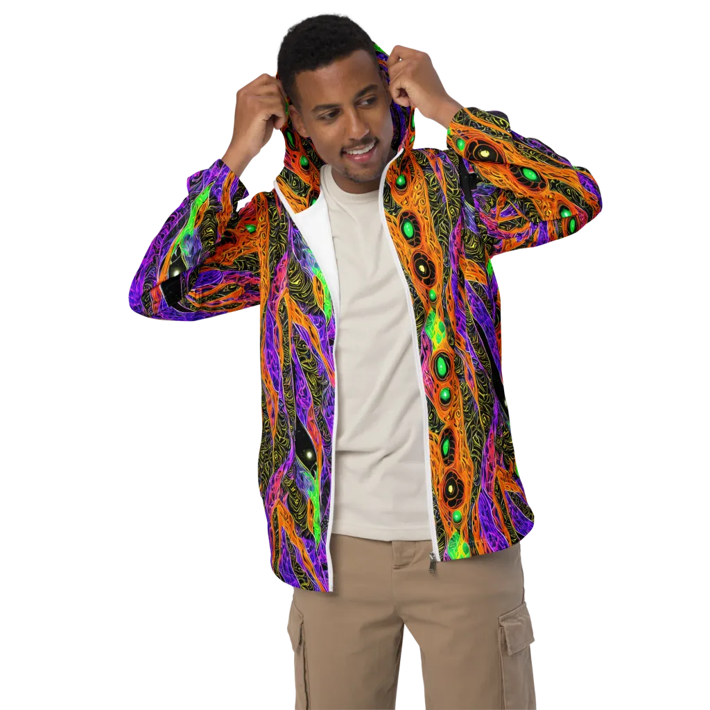 Cooper's Vision on Men's Windbreaker — Front