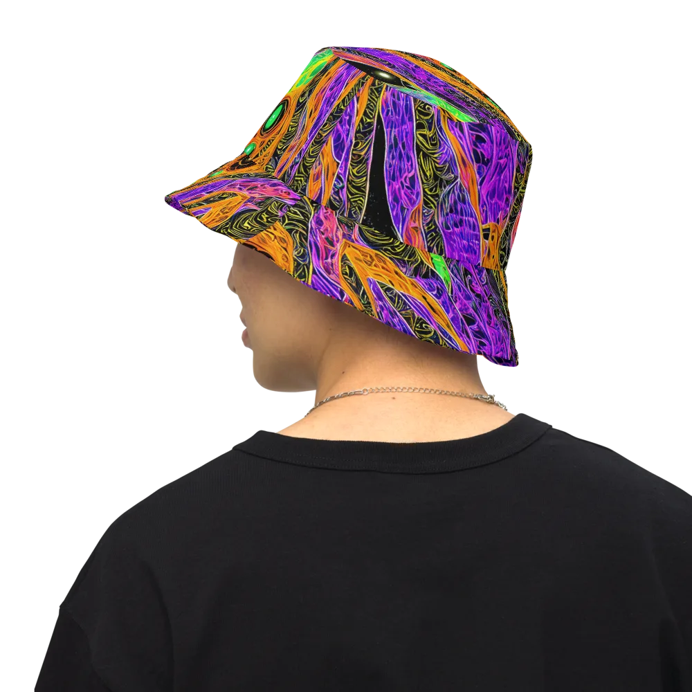 Cooper's Vision on Reversible Bucket Hat — Back Inside