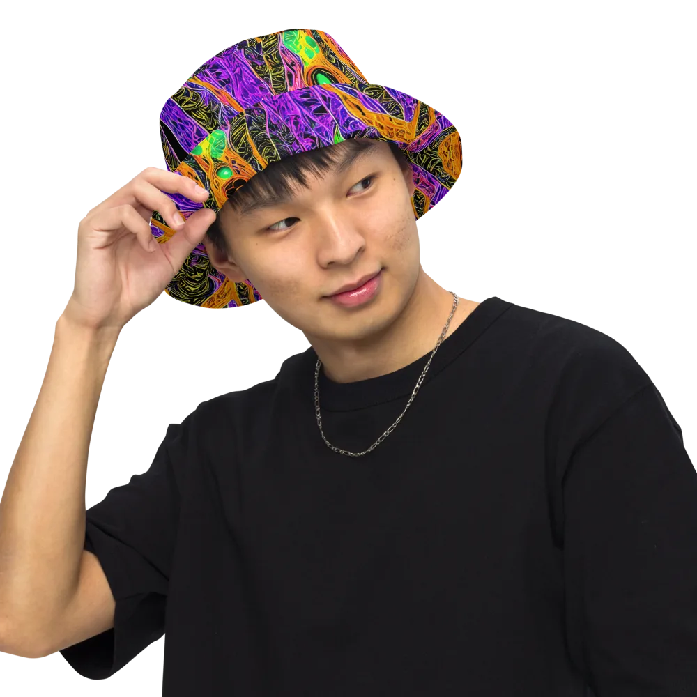 Cooper's Vision on Reversible Bucket Hat — Front Inside