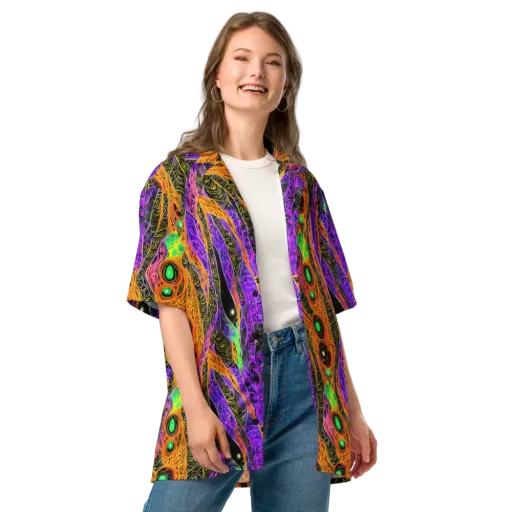 Cooper's Vision on a Button Shirt