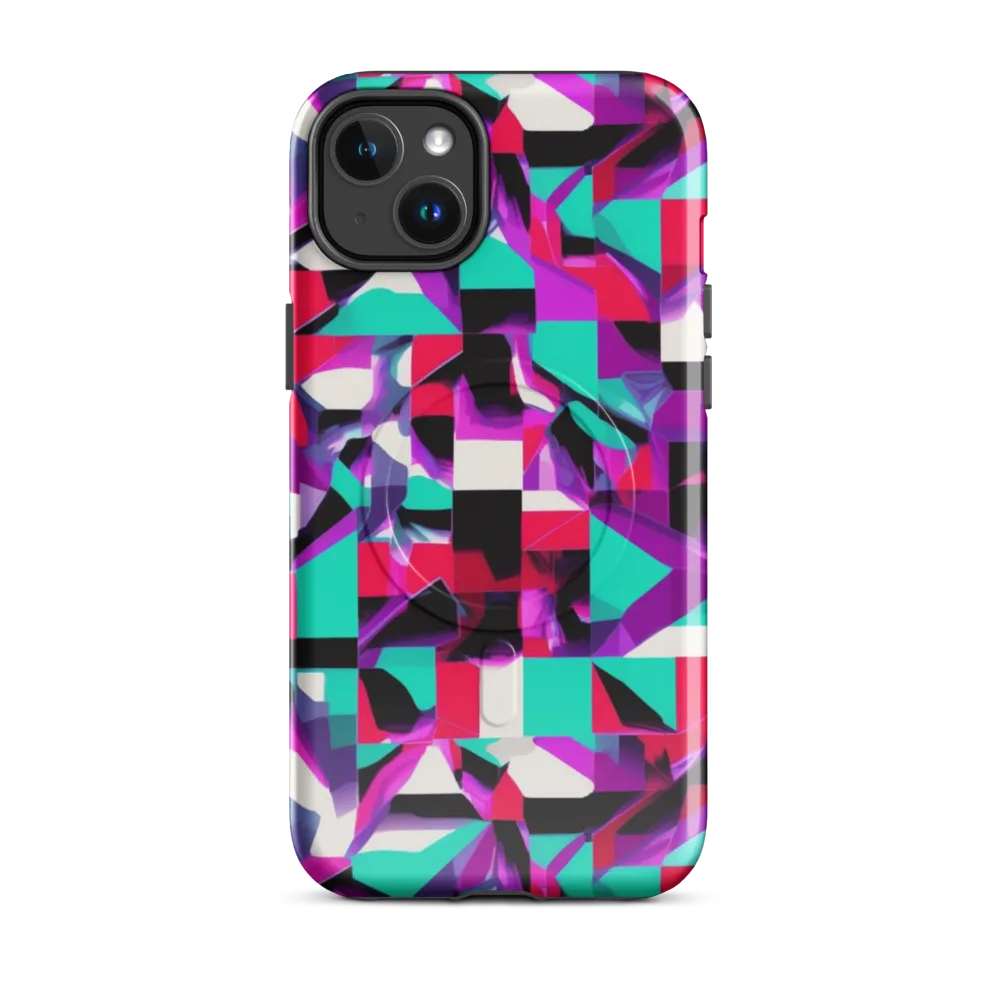 Ultraviolet Blocks on MagSafe Tough Case for iPhone® — Front