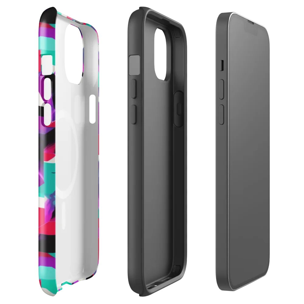 Ultraviolet Blocks on MagSafe Tough Case for iPhone® — Front