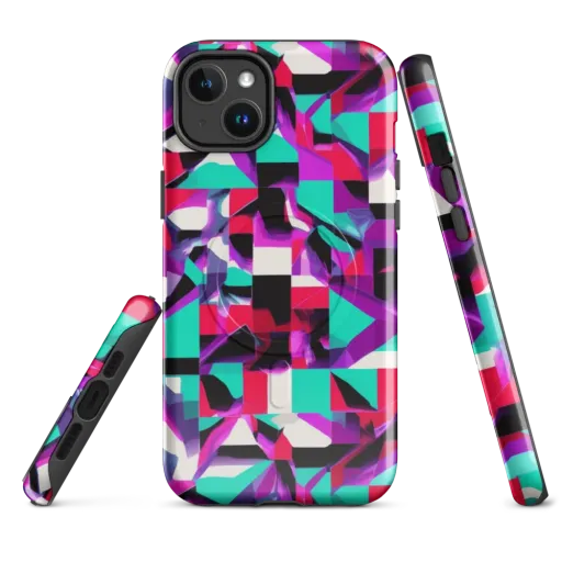 Ultraviolet Blocks on a MagSafe Tough Case for iPhone®