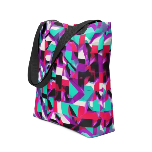 Ultraviolet Blocks on a Tote Bag