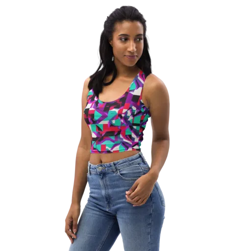 Ultraviolet Blocks on a Crop Top