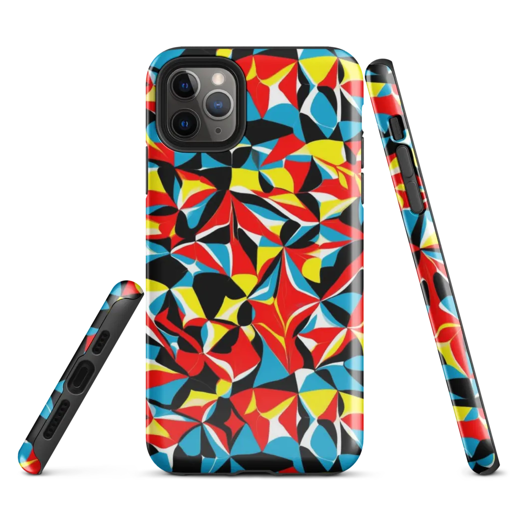 Neon Petal on Tough Case for iPhone® — Front