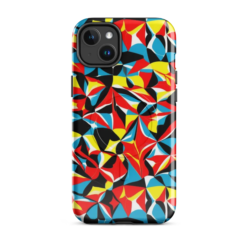 Neon Petal on MagSafe Tough Case for iPhone® — Front