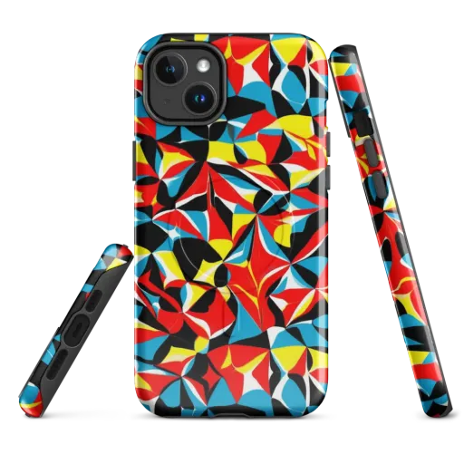 Neon Petal on a MagSafe Tough Case for iPhone®