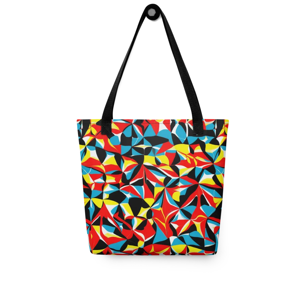Neon Petal on Tote Bag — Front