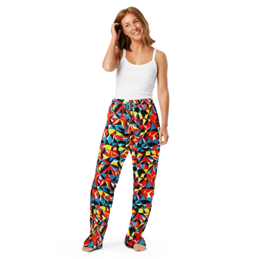 Neon Petal on a Women's Pajama Pants