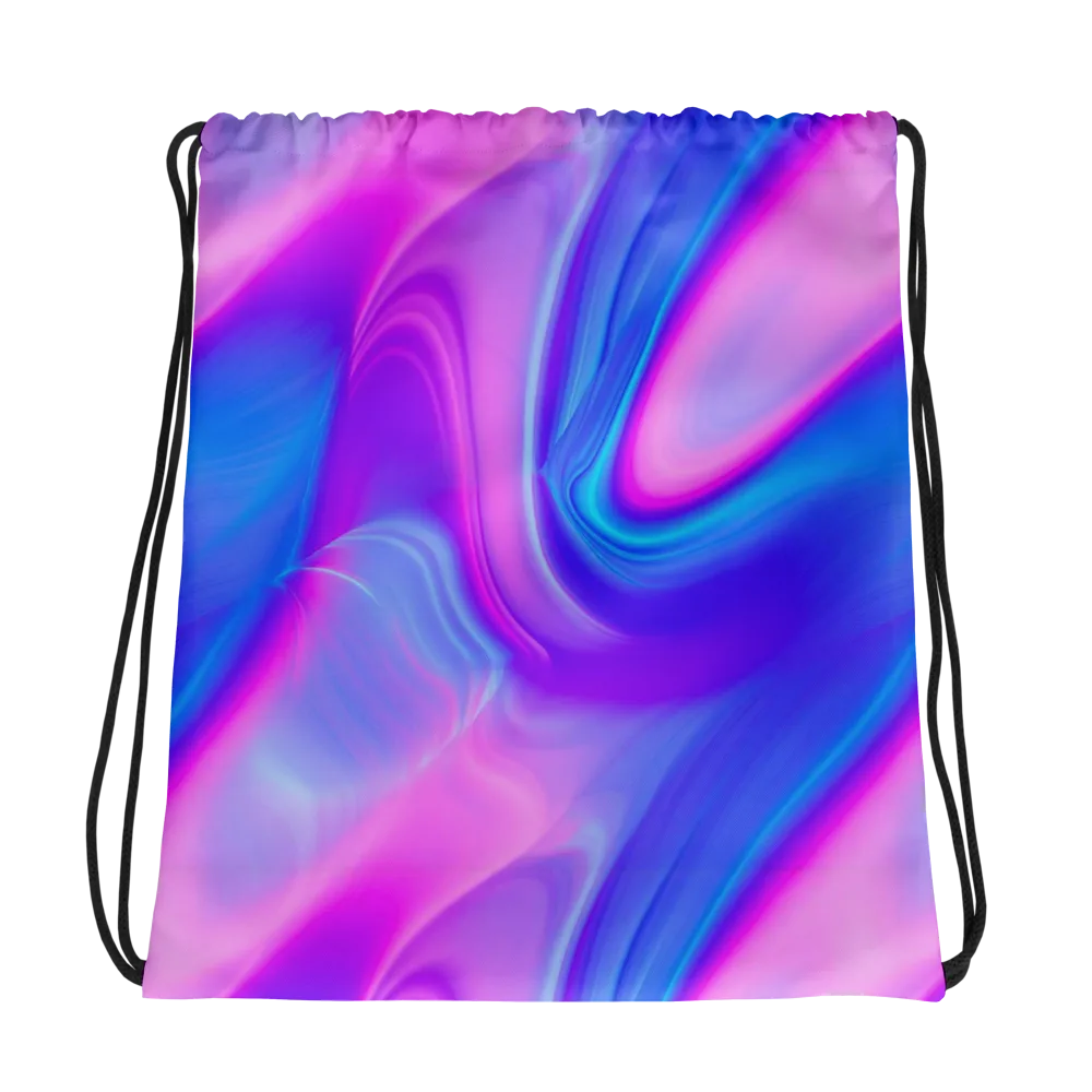 Cosmic Satin on Drawstring Bag — Photo