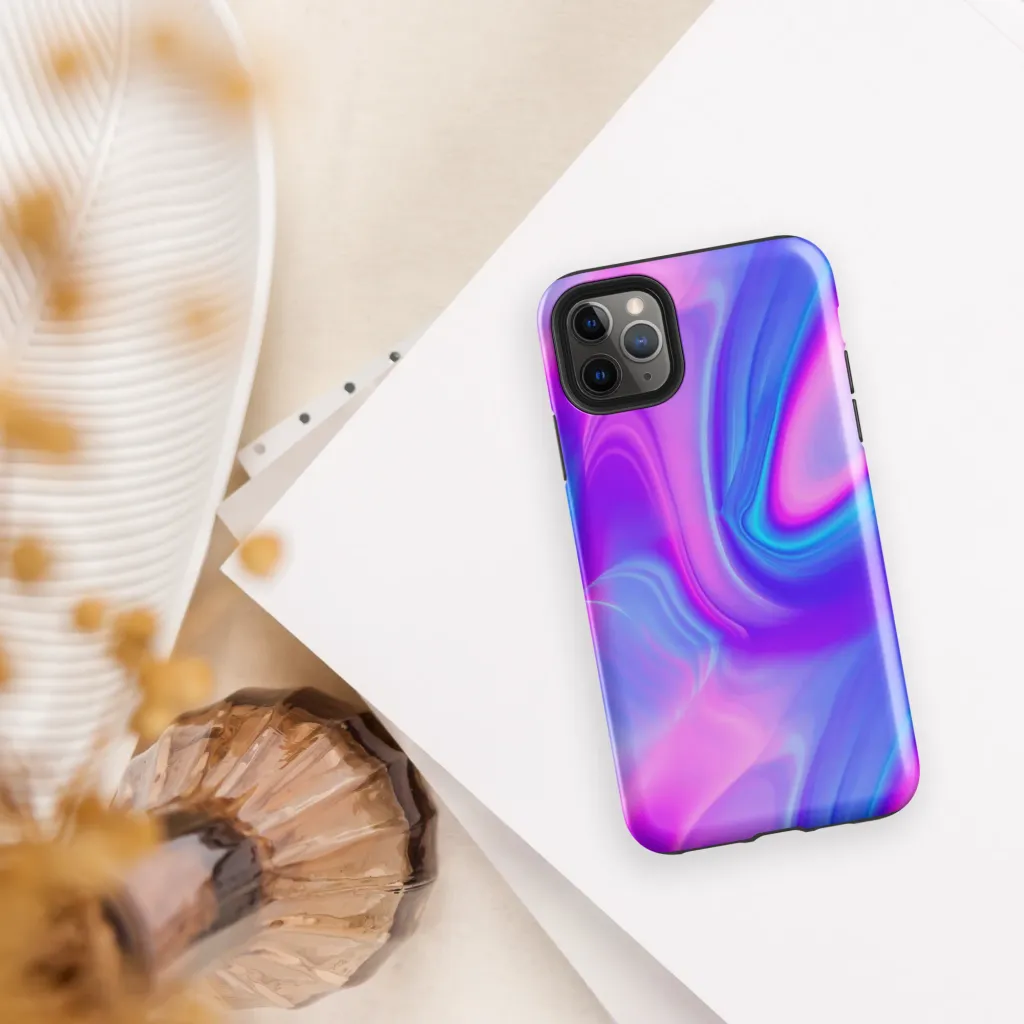 Cosmic Satin on Tough Case for iPhone® — Front