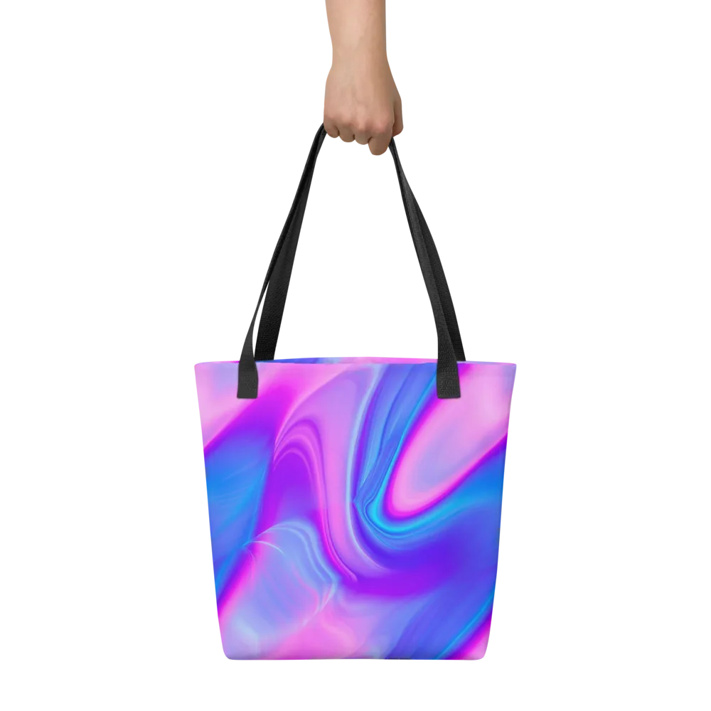 Cosmic Satin on Tote Bag — Front