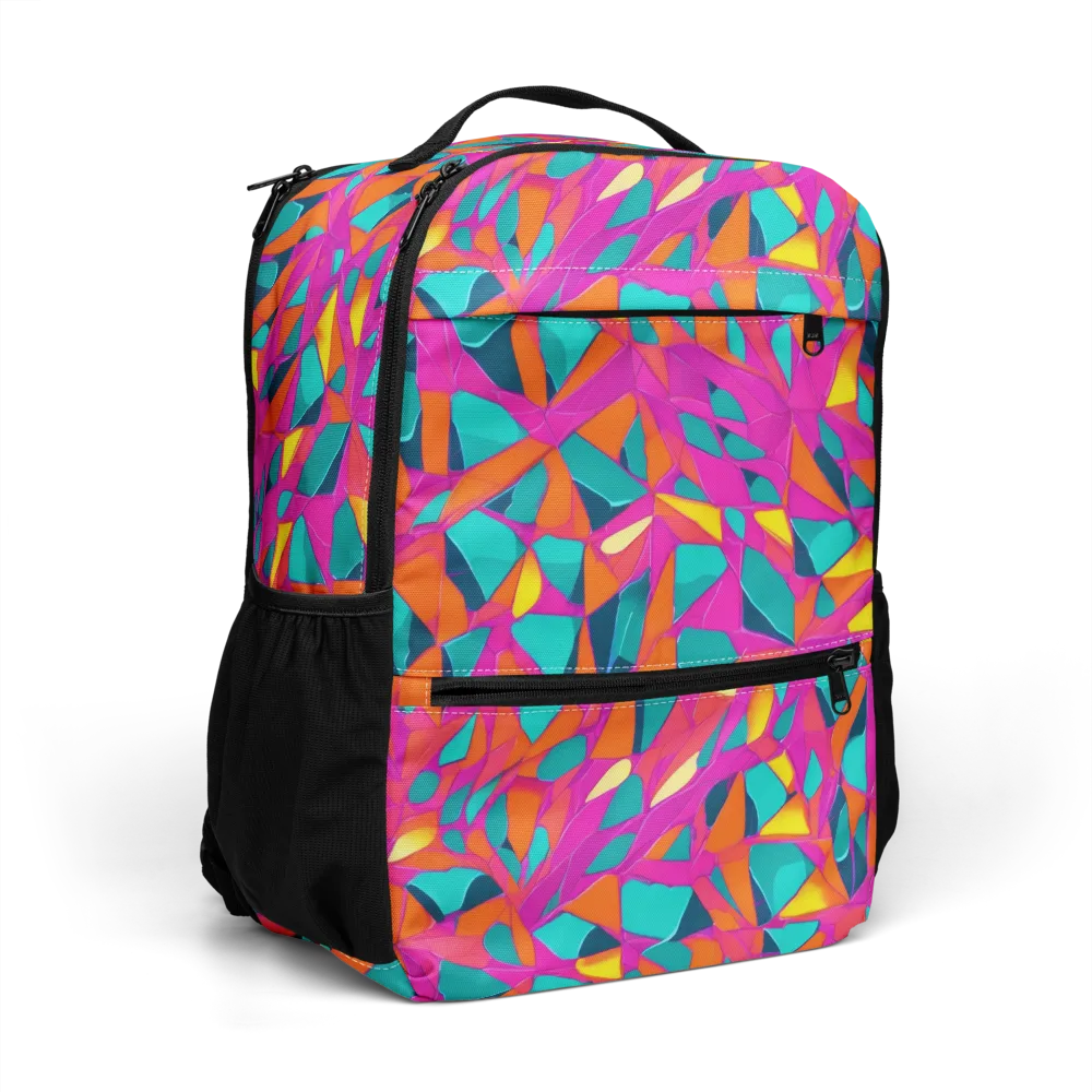 Tropical Fracture on Utility Backpack — Right Front