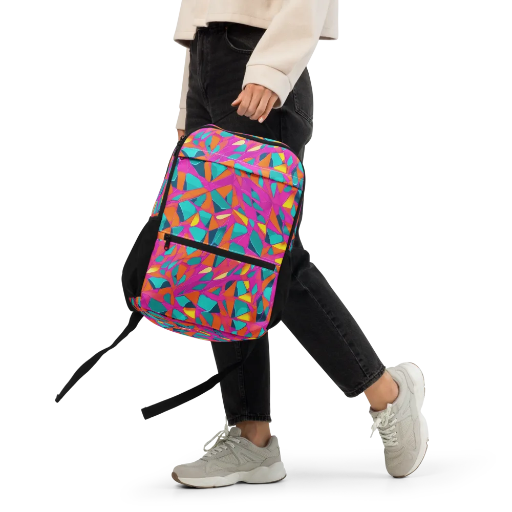 Tropical Fracture on Utility Backpack — Front